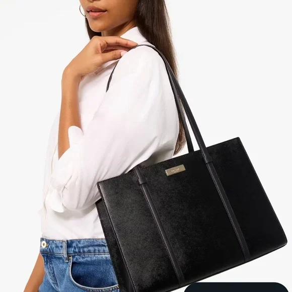 Kate Spade Kenzie large tote Black - Picture 9 of 10